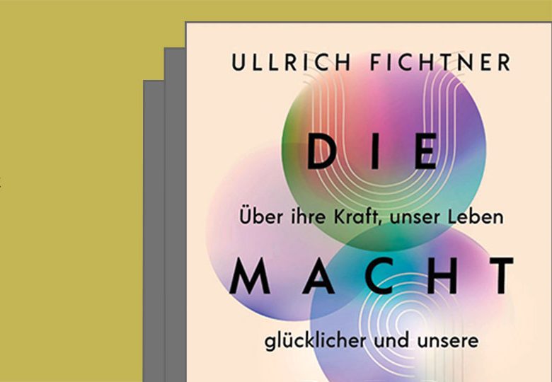 Ein Bild des Buches "Die Macht der Musik" auf einem farbigen Hintergrund, daneben Informationen zum Buch: Autor ist Ulrich Fichtner, Untertitel ist Über ihre Kraft, unser Leben glücklicher und unsere Gesellschaft gerechter zu machen